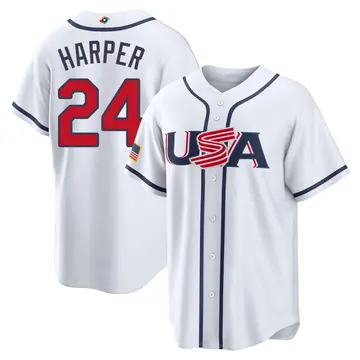 Bryce Harper 2026 World Baseball Classic Jersey - USA Team Store