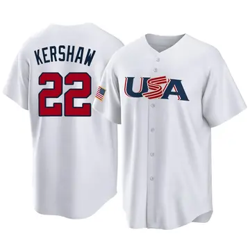 Clayton Kershaw 2023 World Baseball Classic Jersey - USA Team Store