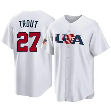 Mike Trout 2023 World Baseball Classic Jersey - USA Team Store