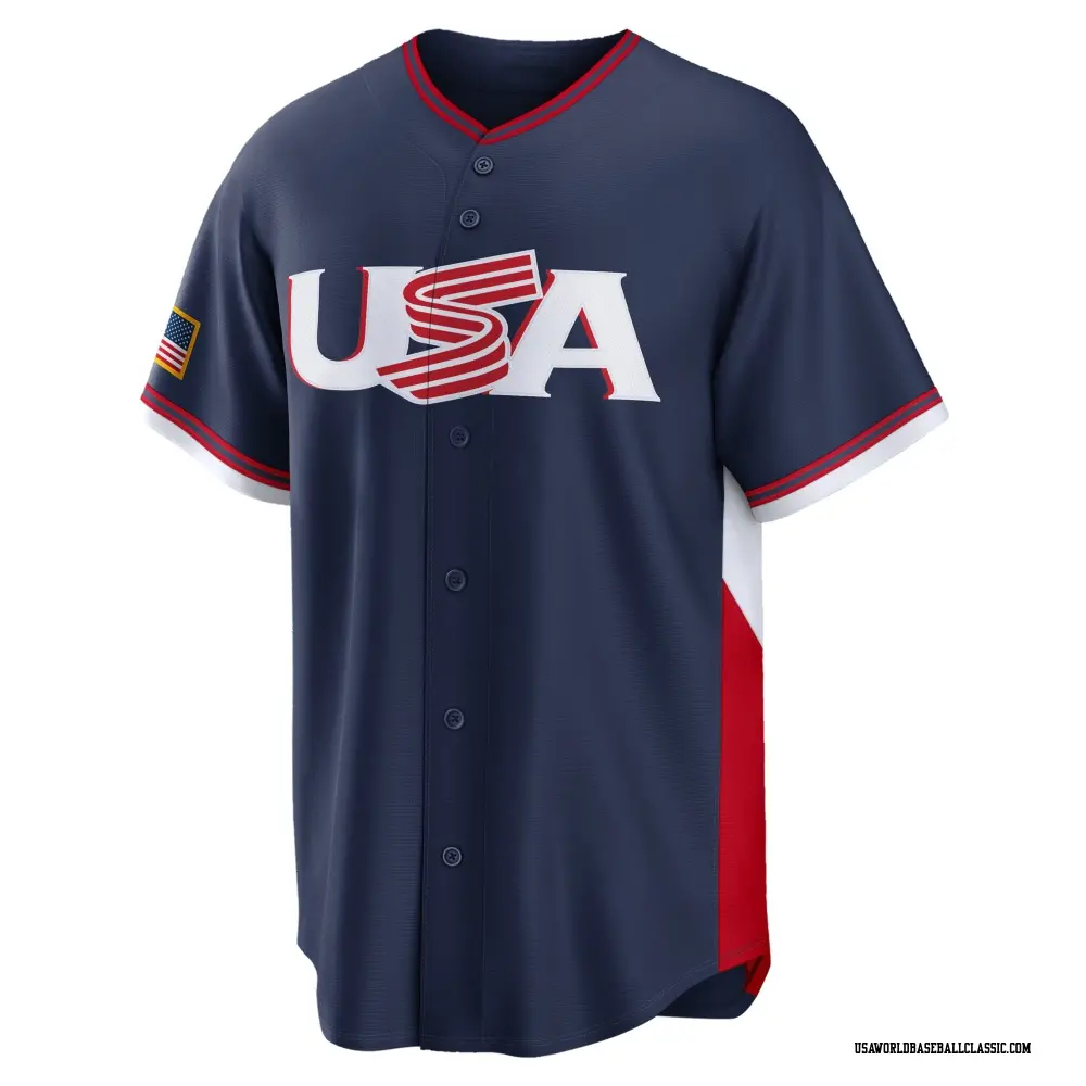 Youth Bryce Harper USA Baseball Replica Navy 2026 World Classic